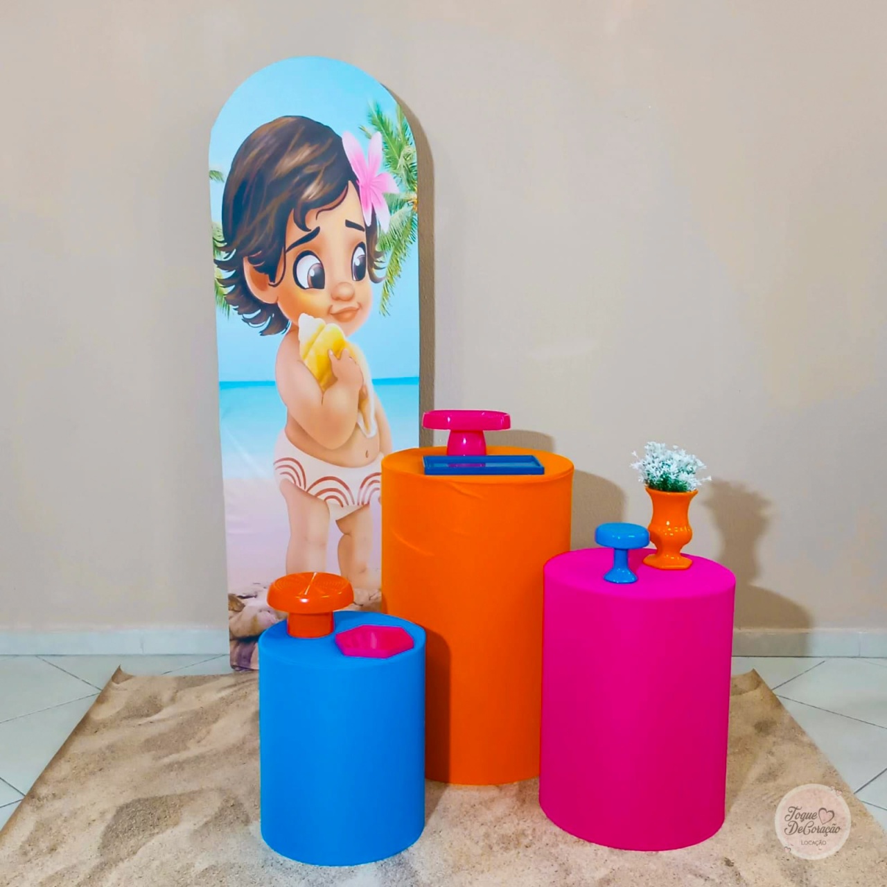 Kit Carinho - Moana Baby - Toque DeCoração