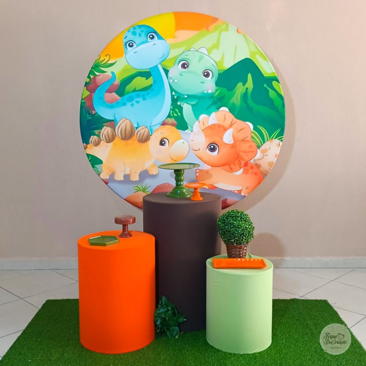 Kit Carinho - Dino Baby - Toque DeCoração