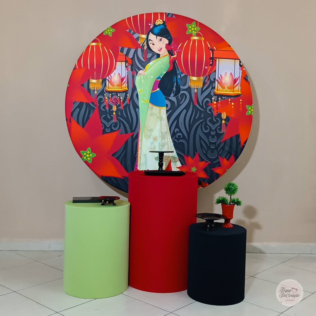 Kit Carinho - Mulan - Toque DeCoração