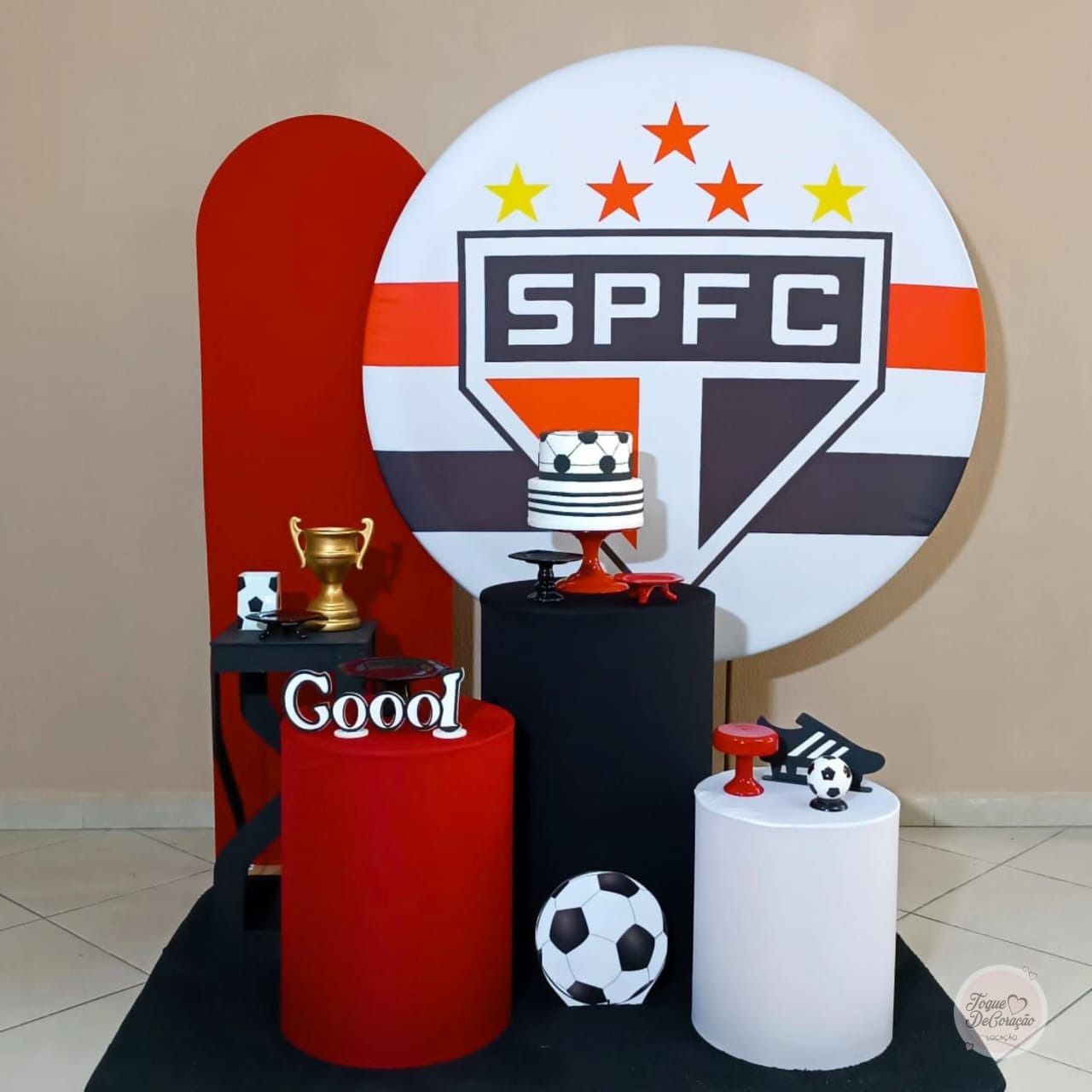 Kit Amor - Time São Paulo - Toque DeCoração