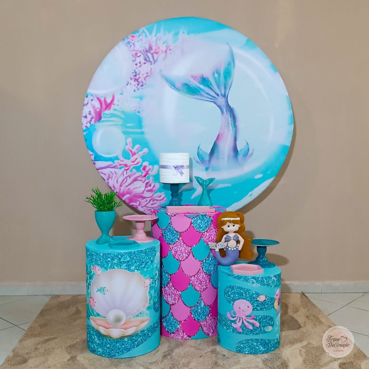 Kit Afeto - Sereia - Toque DeCoração