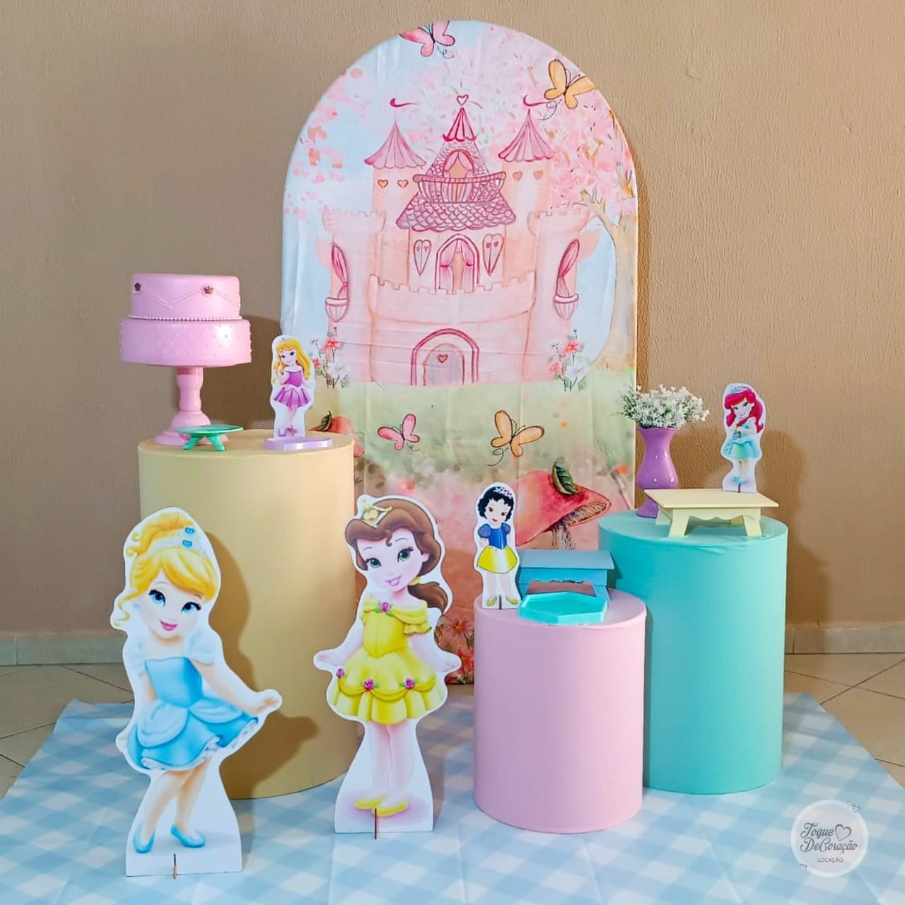 Kit Afeto - Princesas Baby - Toque DeCoração