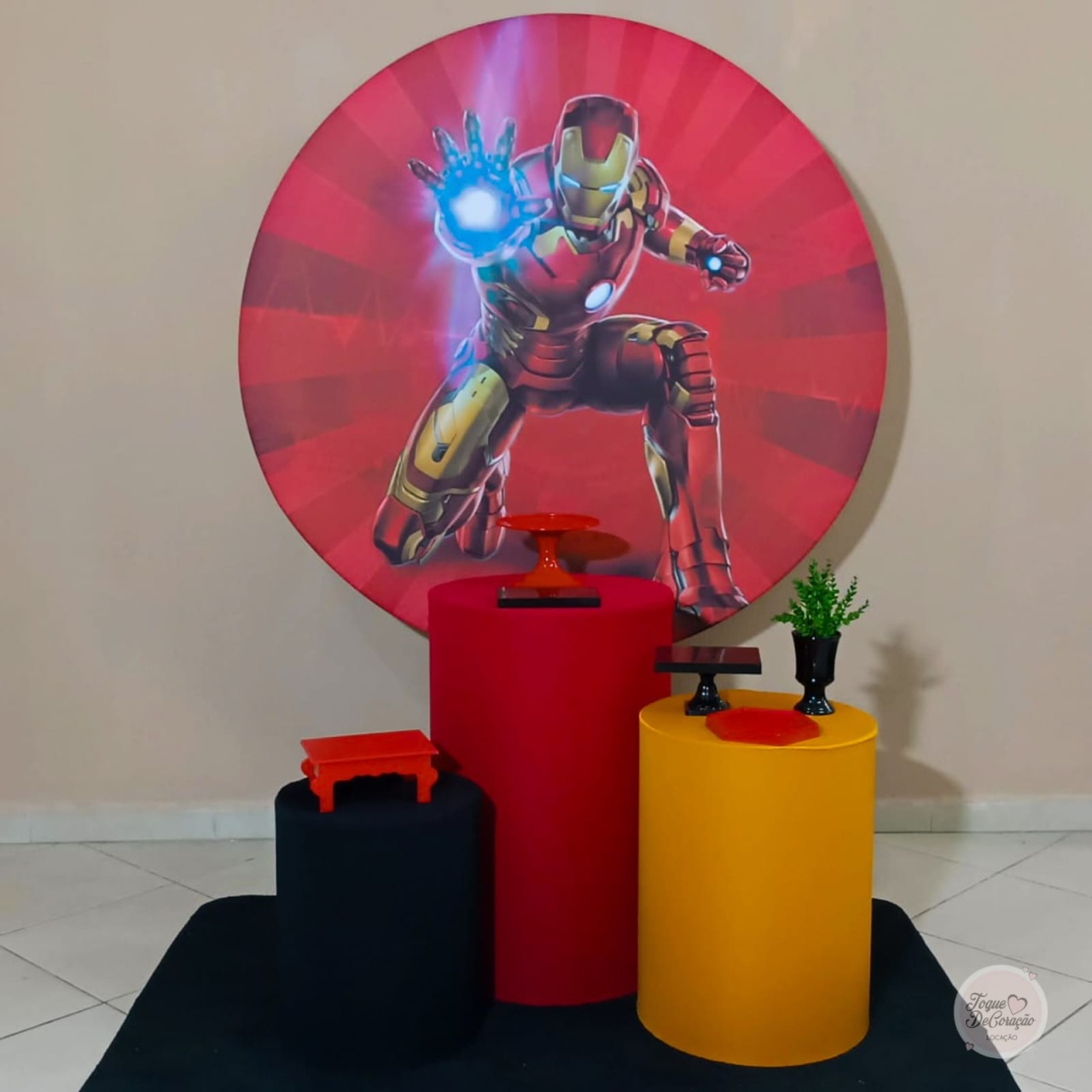 Kit Carinho - Homem de Ferro - Toque DeCoração