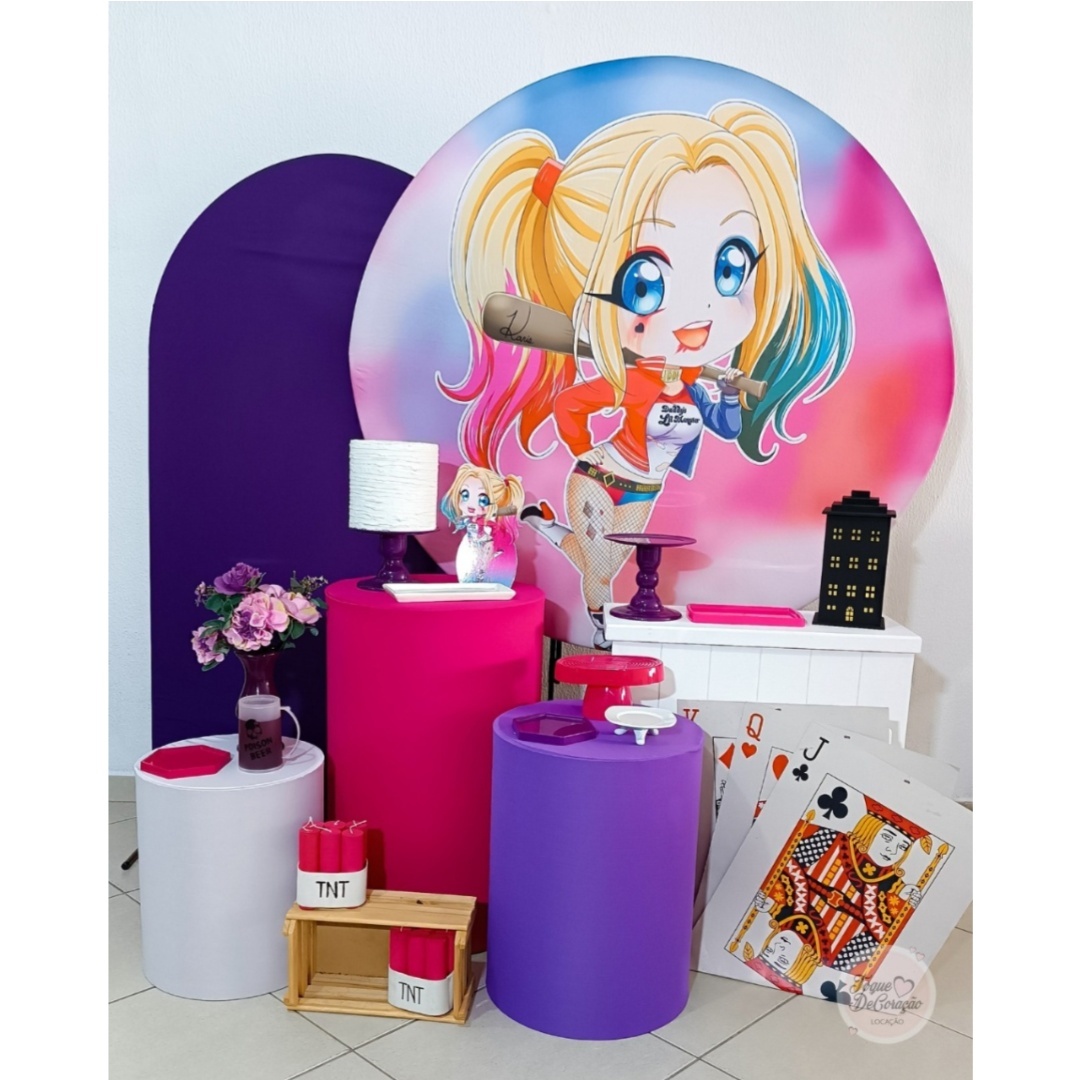 Kit Amor - Arlequina - Toque DeCoração