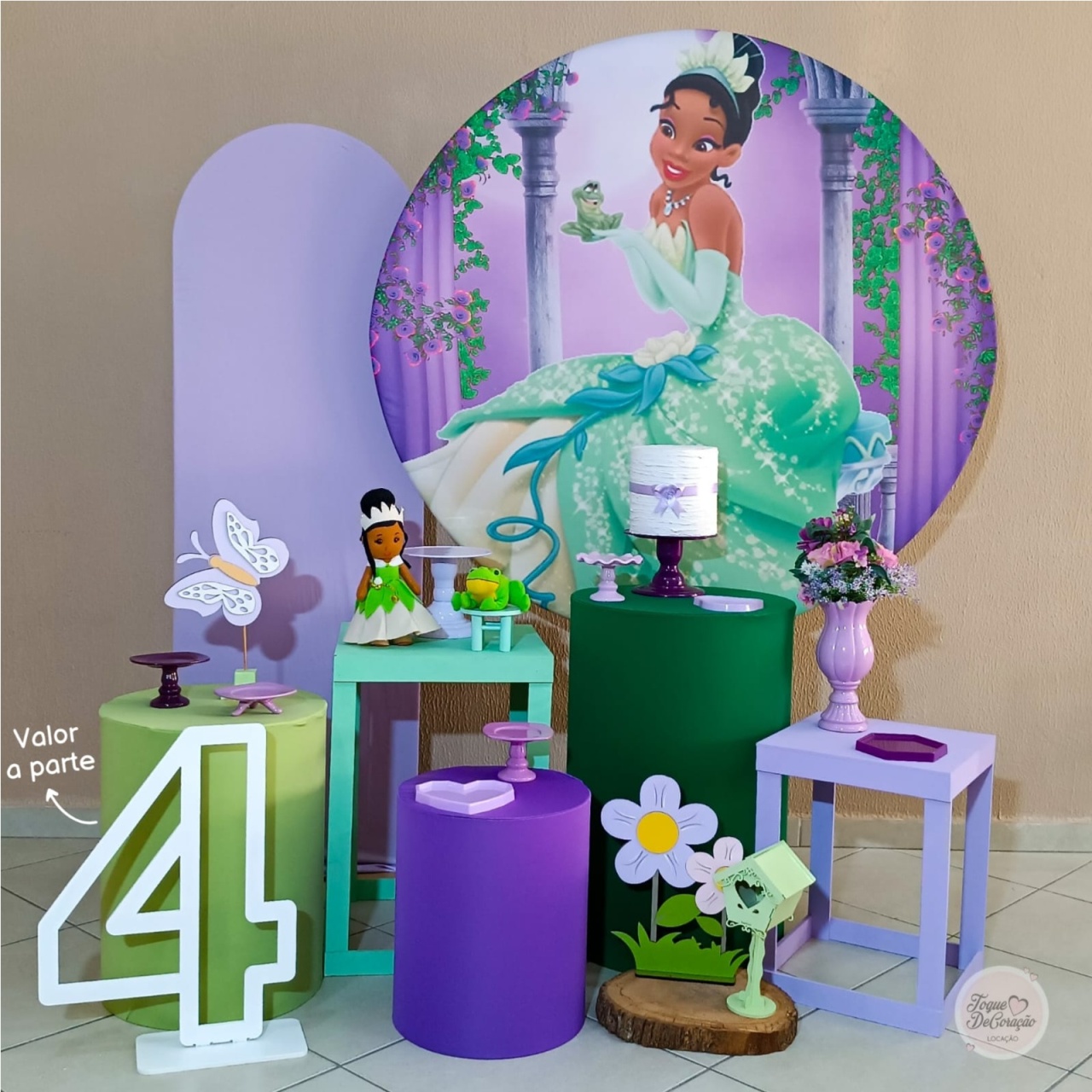 Kit Amor - A Princesa E O Sapo - Toque DeCoração