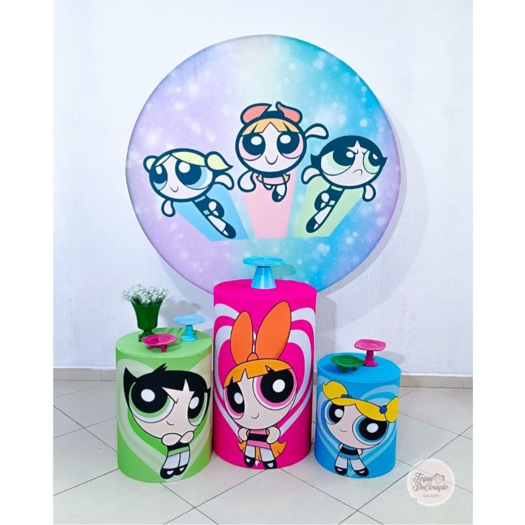 Kit Carinho - Meninas Super Poderosas - Toque DeCoração