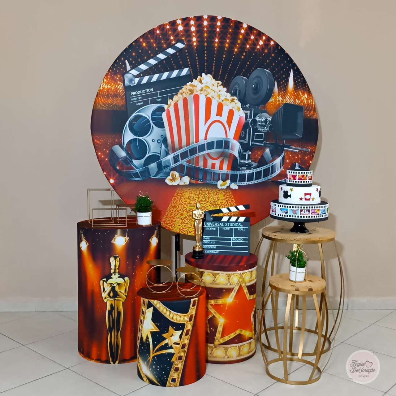 Kit Harmonia - Cinema - Toque DeCoração