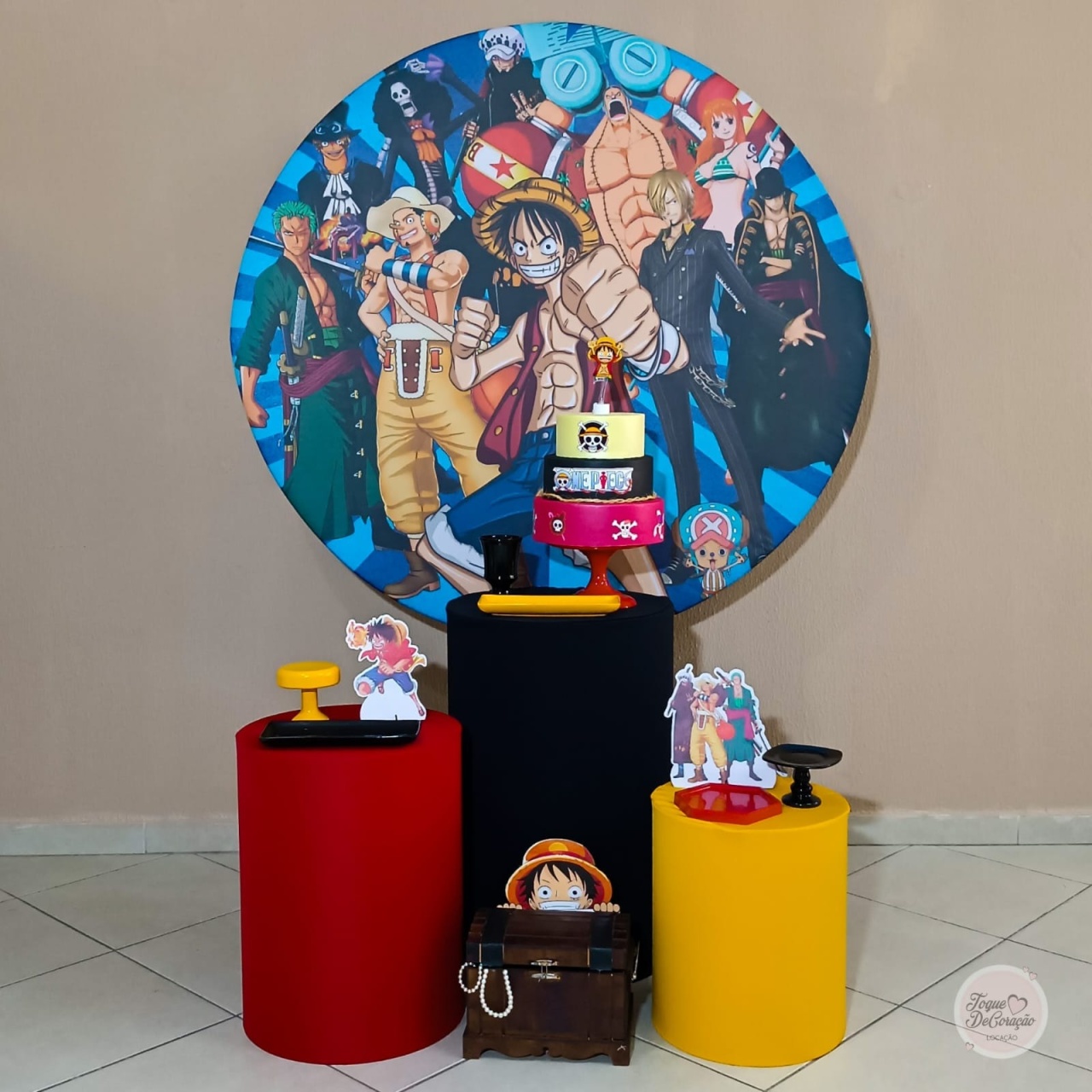 Kit Afeto - One Piece - Toque DeCoração