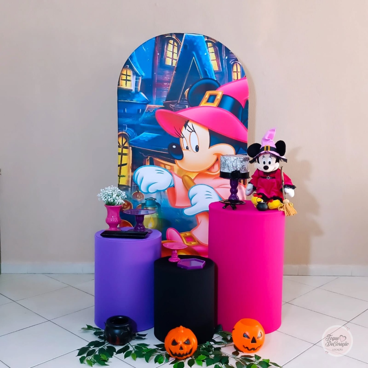 Kit Afeto - Halloween (Versão Minnie) - Toque DeCoração