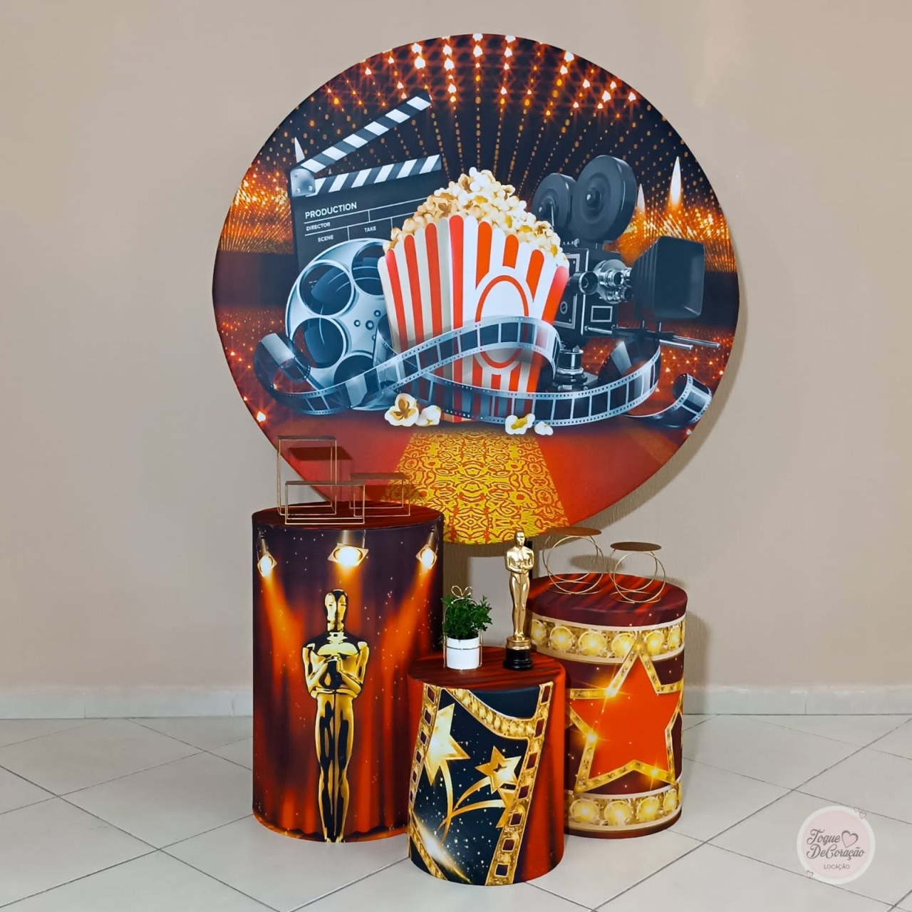Kit Carinho - Cinema - Toque DeCoração