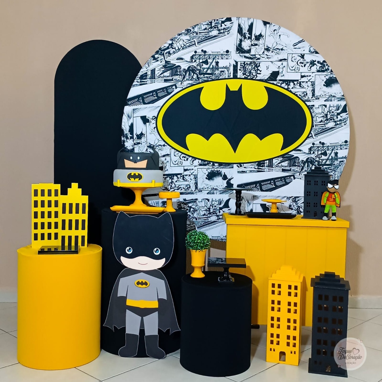 Kit Amor - Batman - Toque DeCoração
