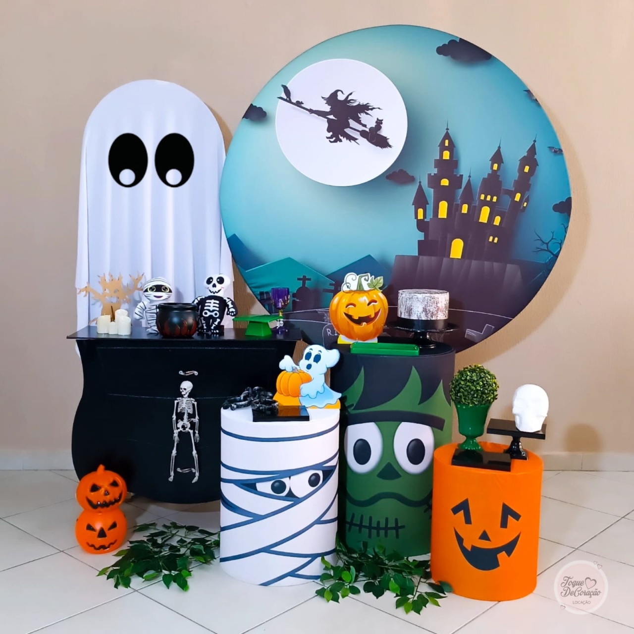 Kit Amor - Halloween - Toque DeCoração