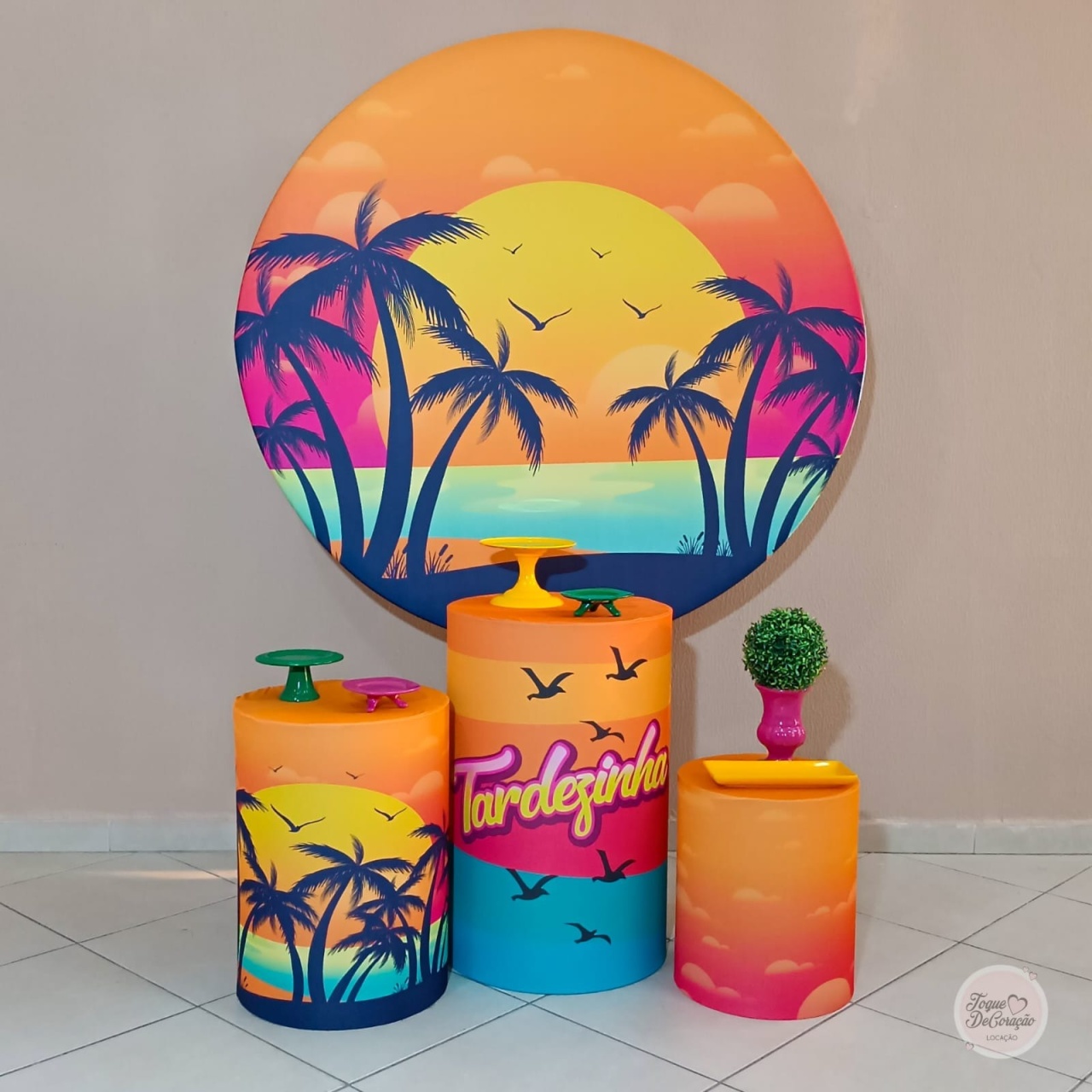 Kit Carinho - Tardezinha - Toque DeCoração