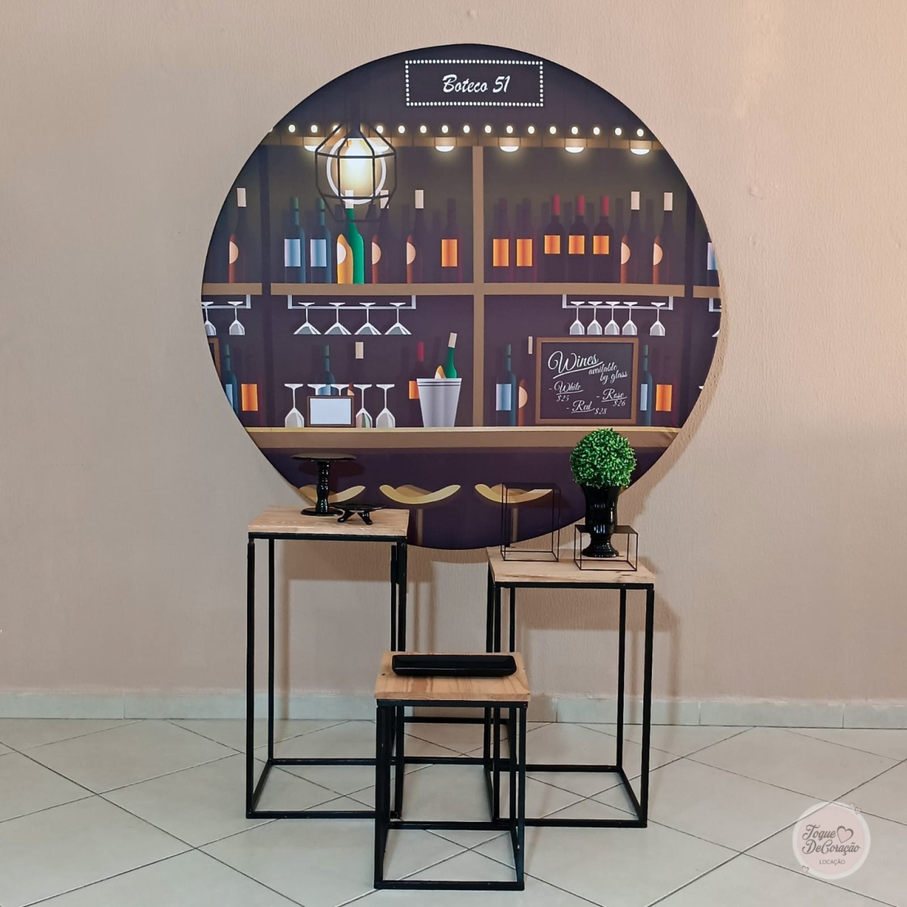 Kit Carinho - Bar - Toque DeCoração