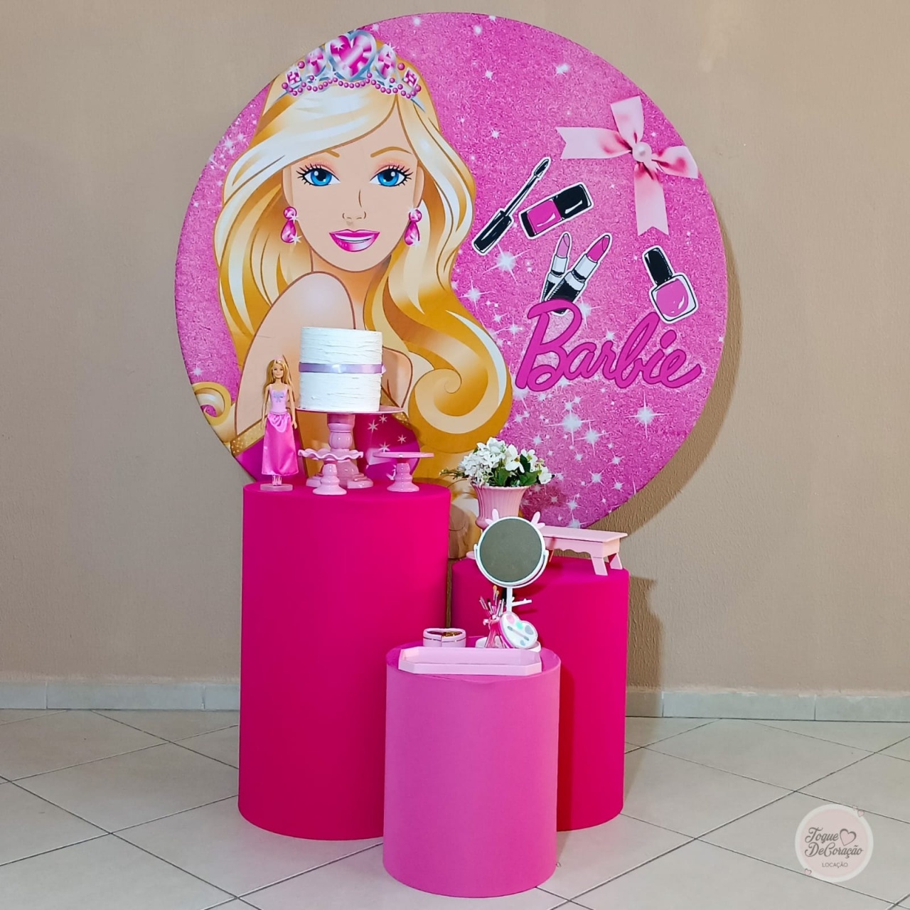 Kit Afeto - Barbie  - Toque DeCoração