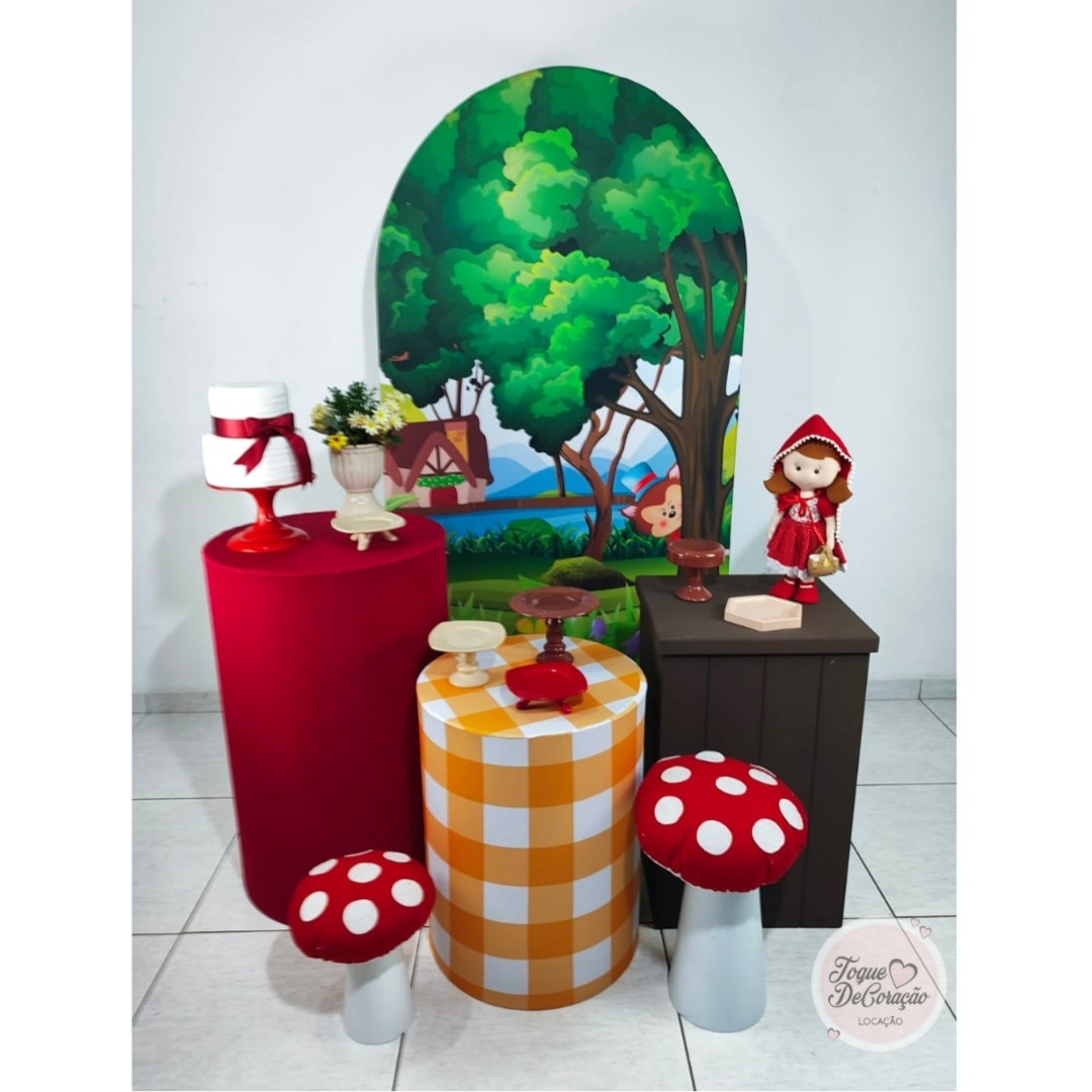 Kit Paixão - Chapeuzinho Vermelho - Toque DeCoração
