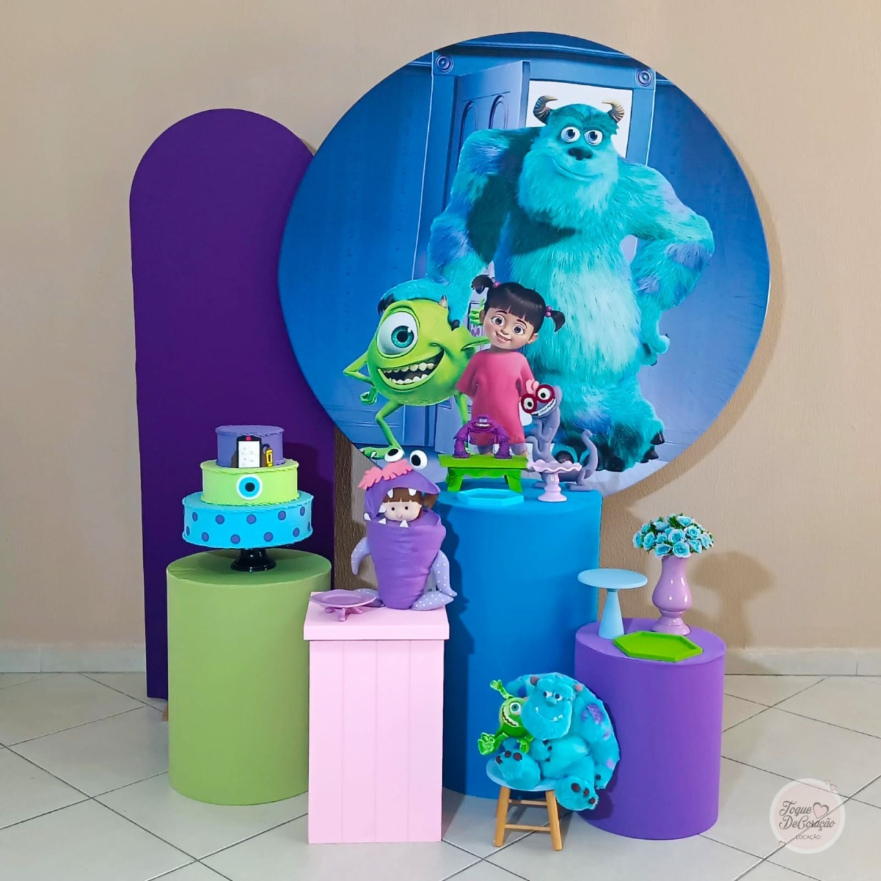 Kit Amor - Monstros S.a - Toque DeCoração
