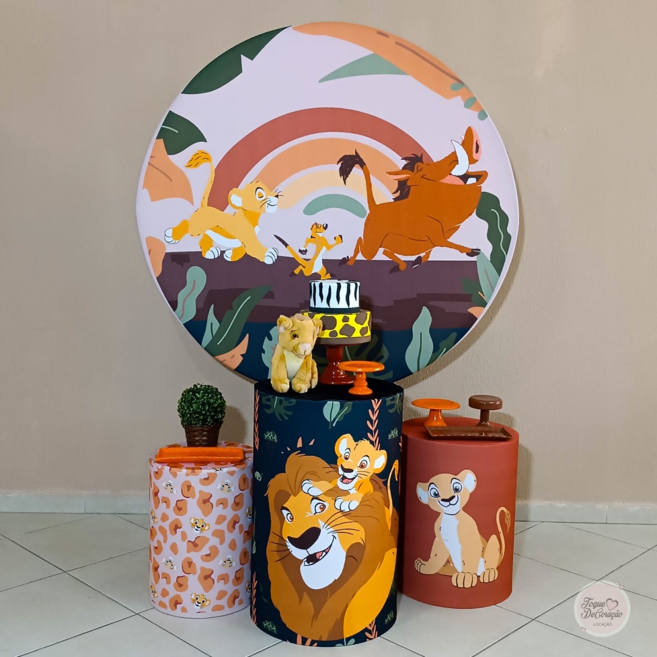 Kit Afeto - O Rei Leão - Toque DeCoração