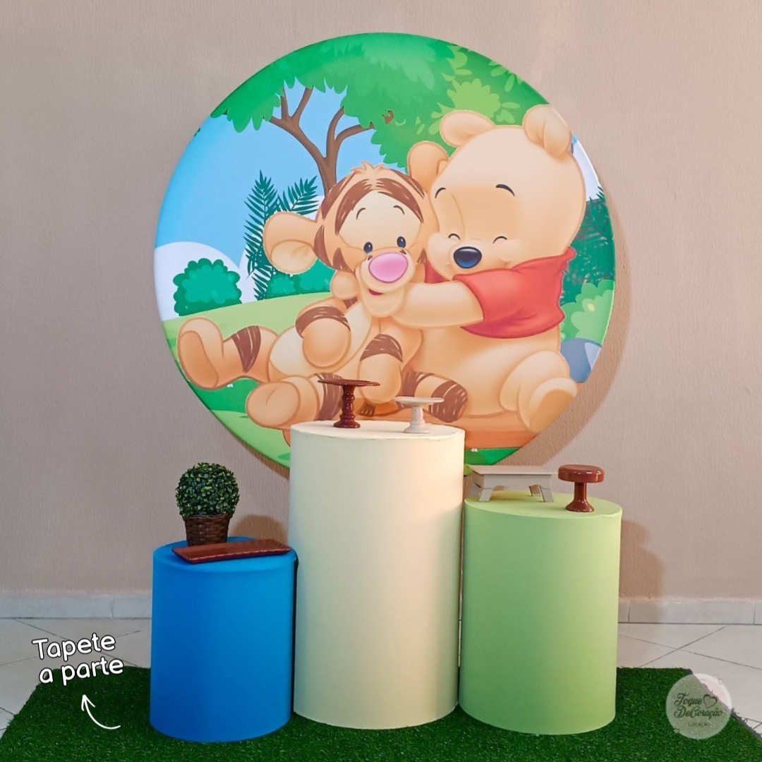 Kit Carinho - Ursinho Pooh Baby - Toque DeCoração