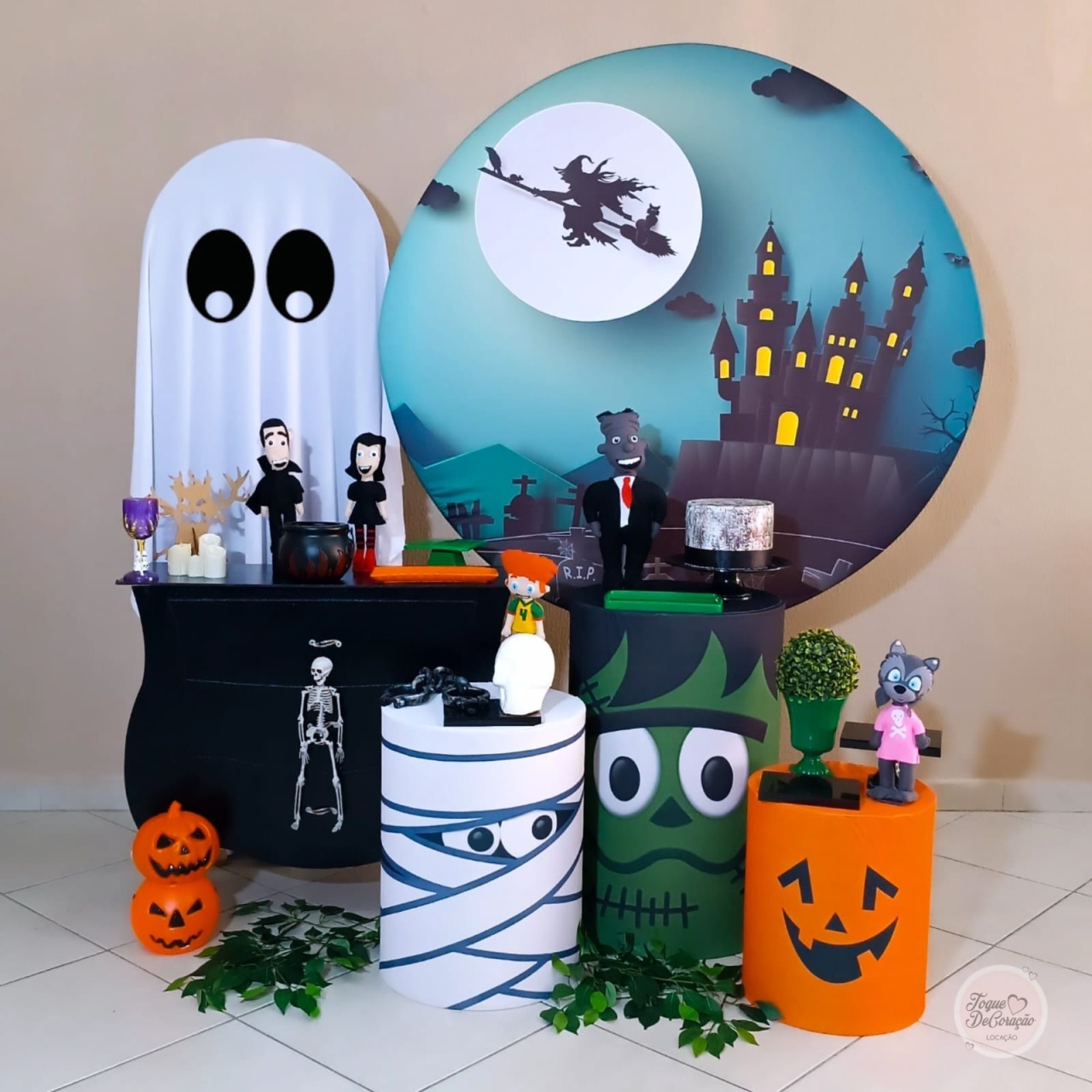 Kit Amor - Halloween (Hotel Transilvânia) - Toque DeCoração