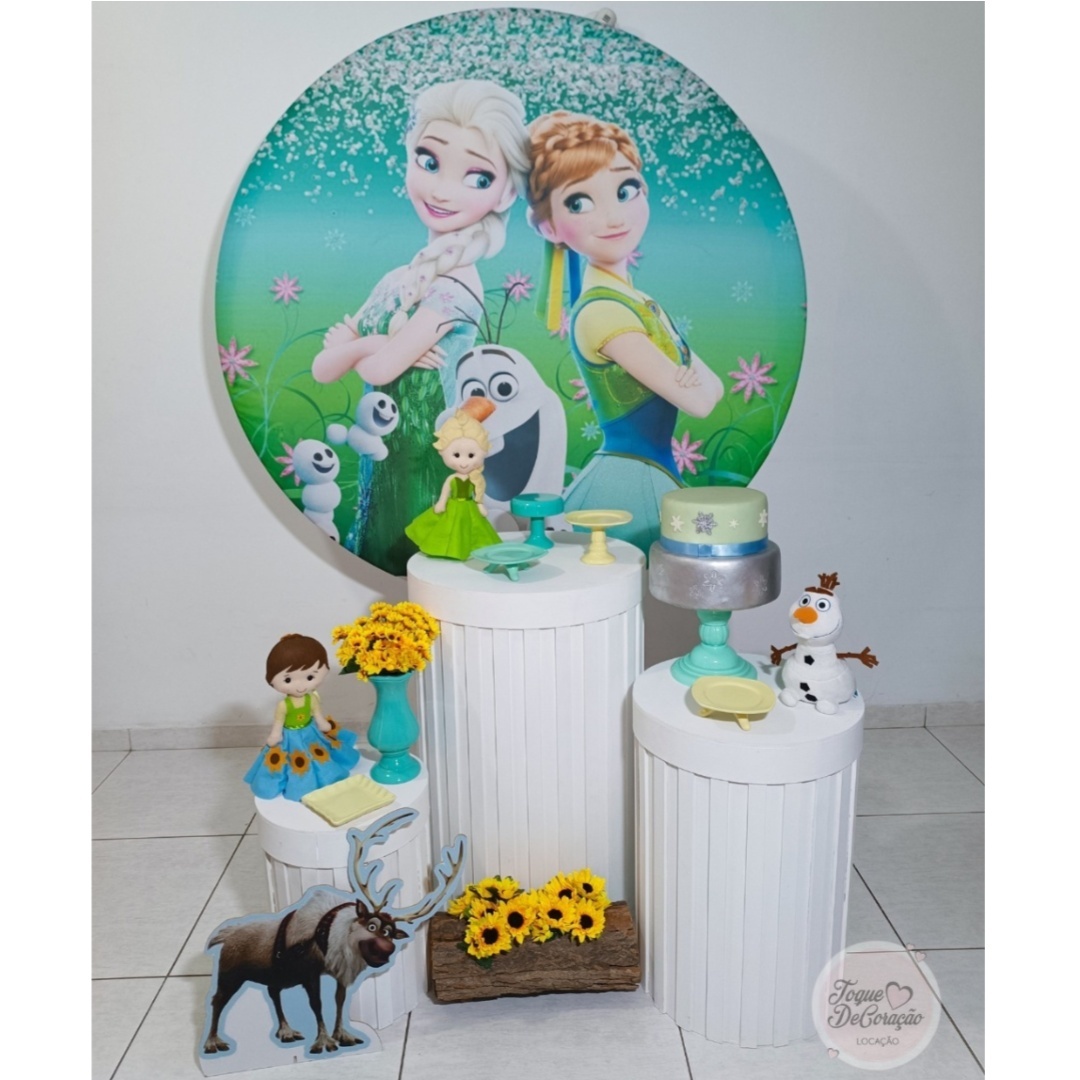 Kit Afeto - Frozen Campo - Toque DeCoração