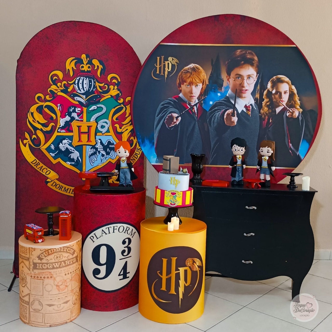 Kit Amor - Harry Potter - Toque DeCoração