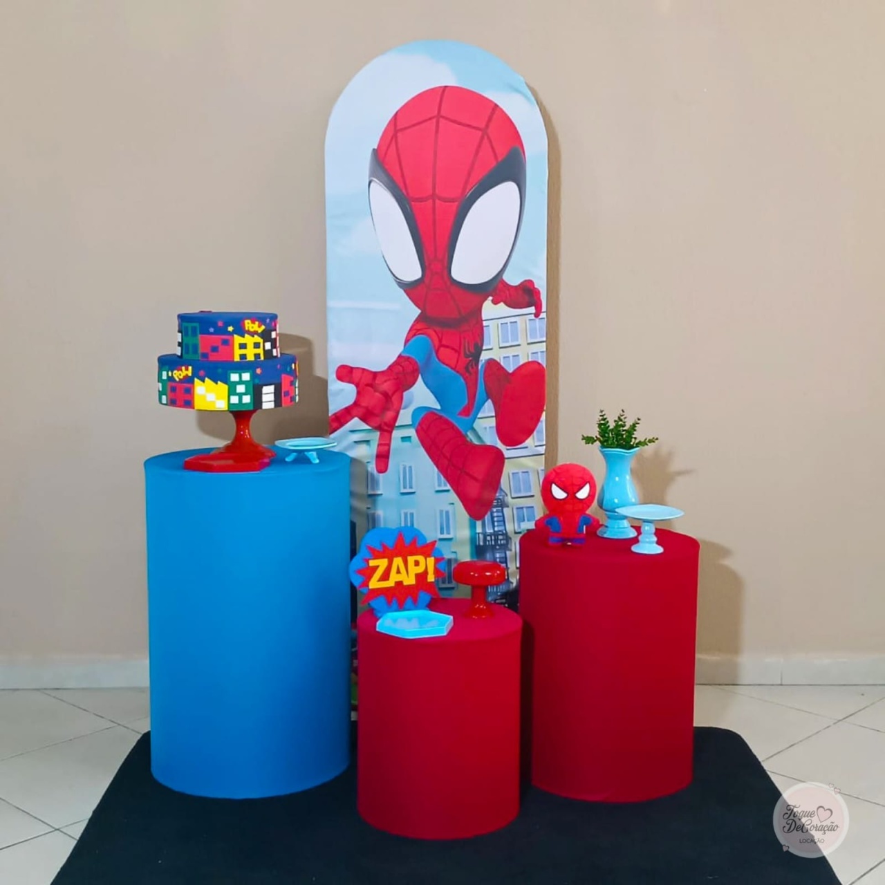 Kit Afeto - Homem Aranha (Versão Baby) - Toque DeCoração