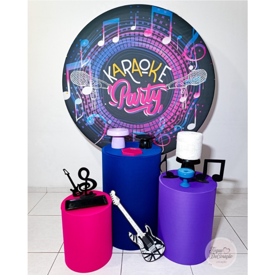 Kit Afeto - Karaokê Party - Toque DeCoração