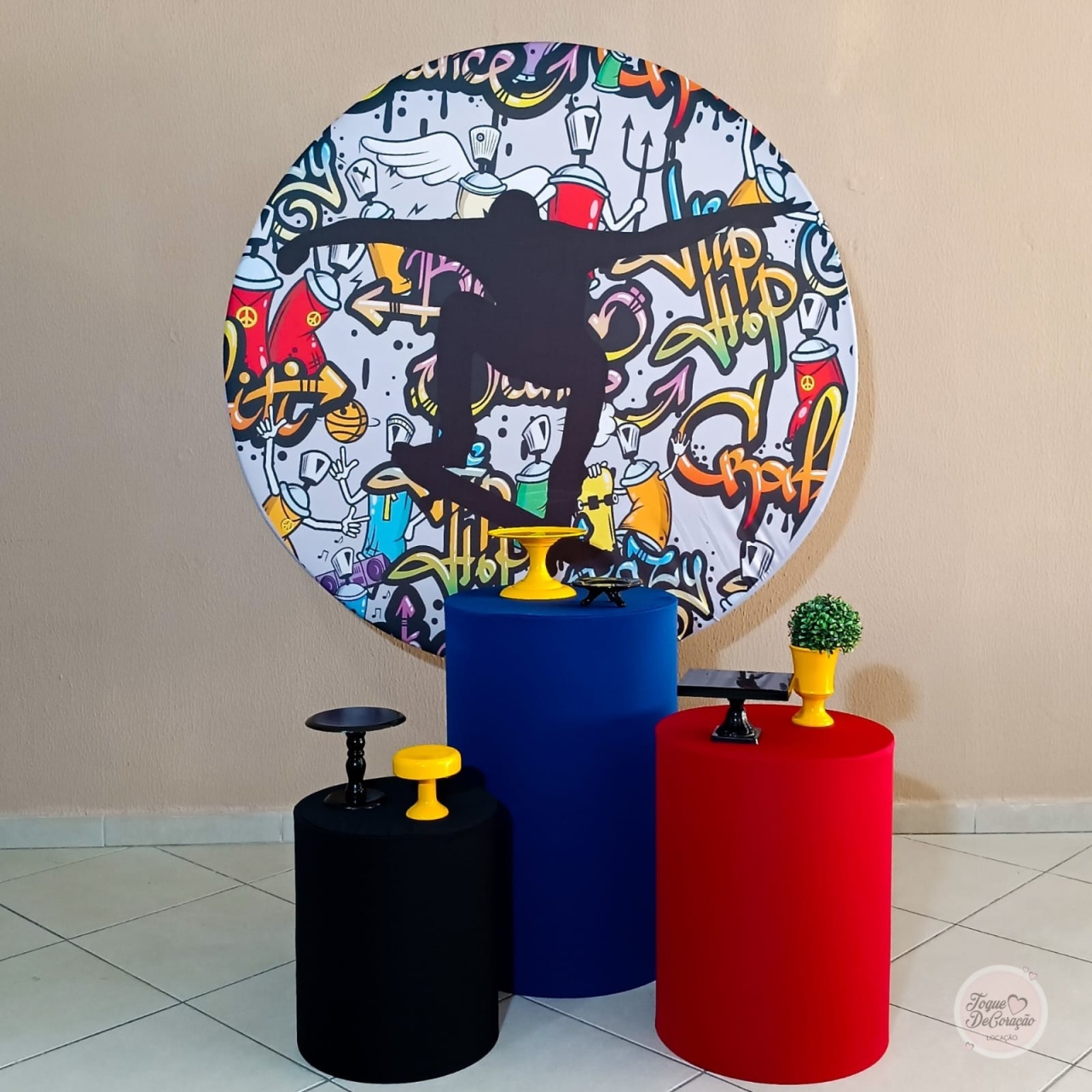 Kit Carinho - Skate - Toque DeCoração