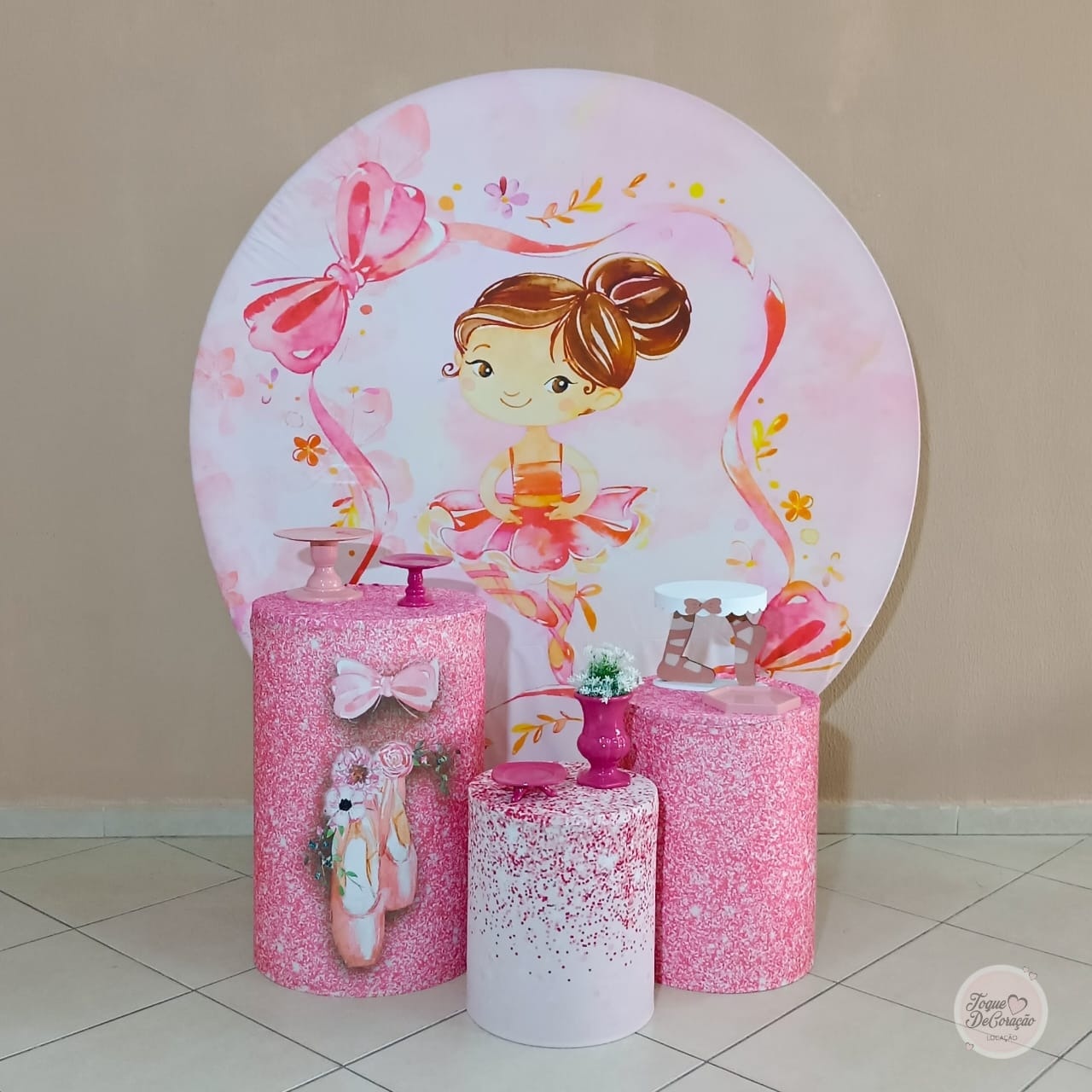 Kit Carinho - Bailarina - Toque DeCoração