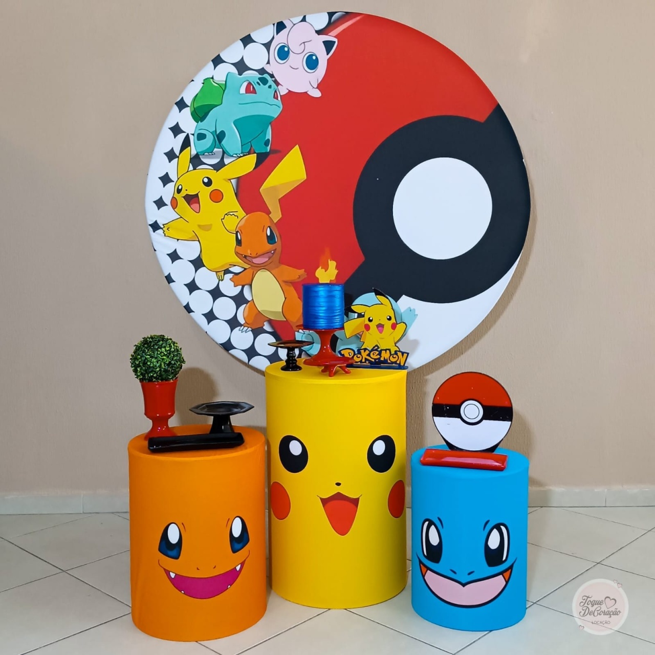 Kit Afeto - Pokémon - Toque DeCoração