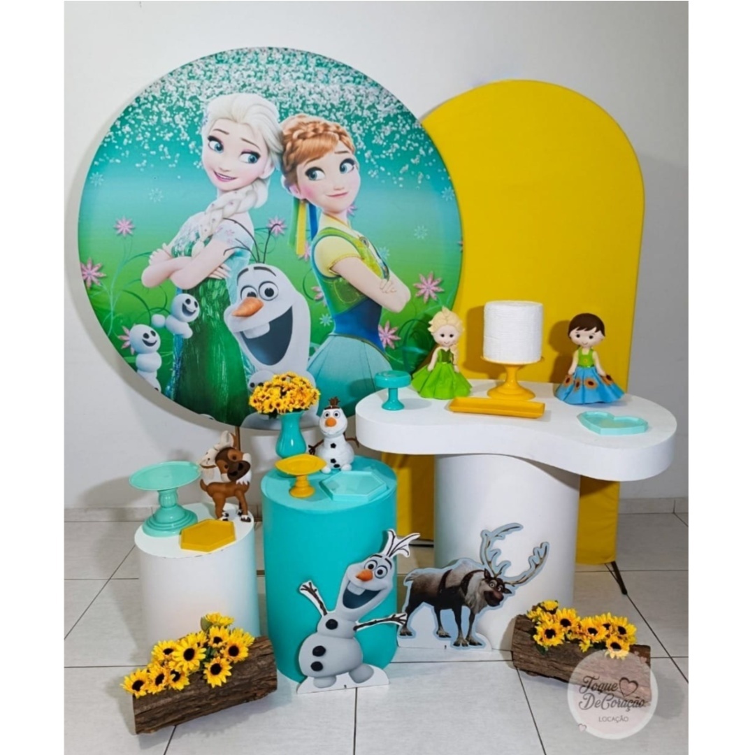 Kit Harmonia - Frozen Campo - Toque DeCoração