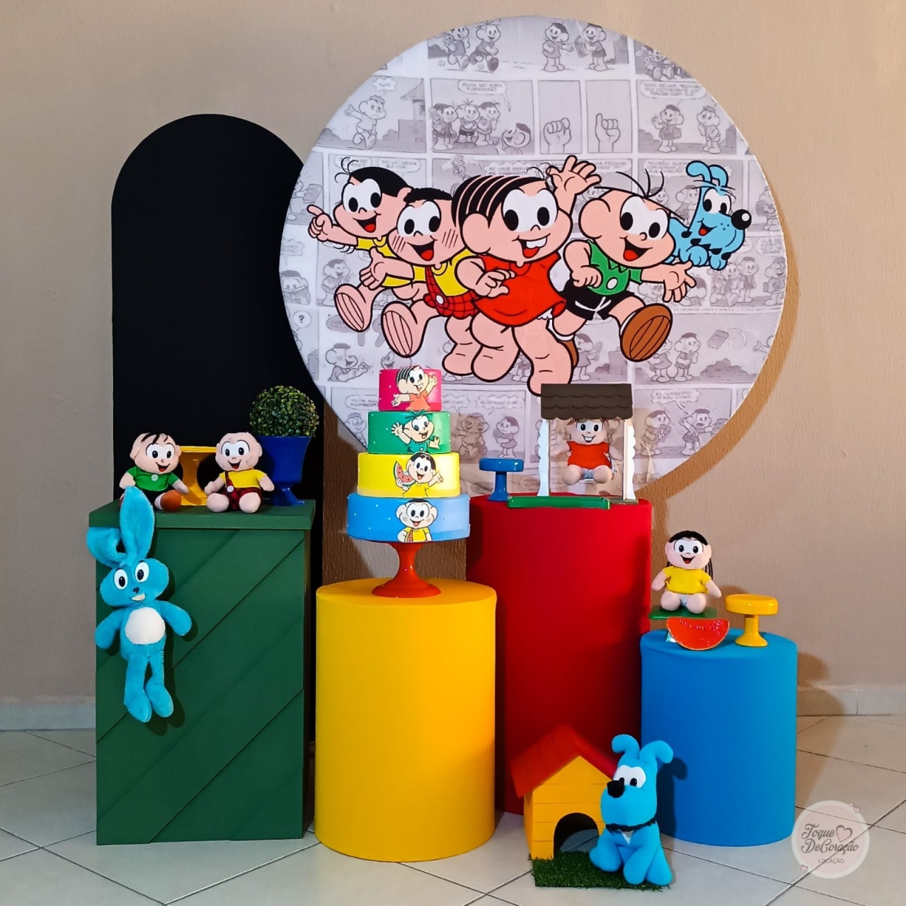 Kit Amor - Turma da Mônica - Toque DeCoração