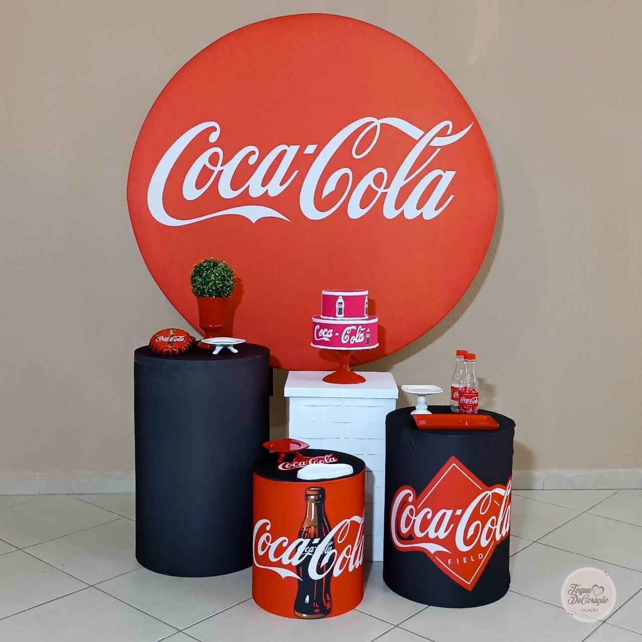 Kit Composição - Coca Cola - Toque DeCoração
