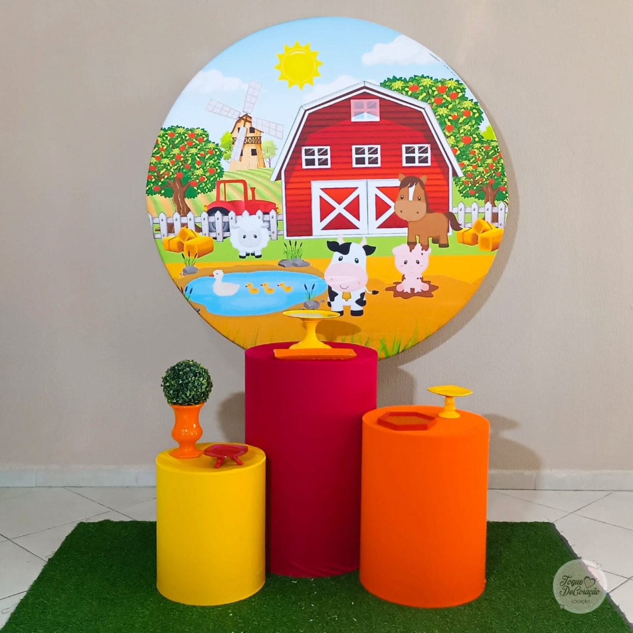 Kit Carinho - Fazendinha - Toque DeCoração