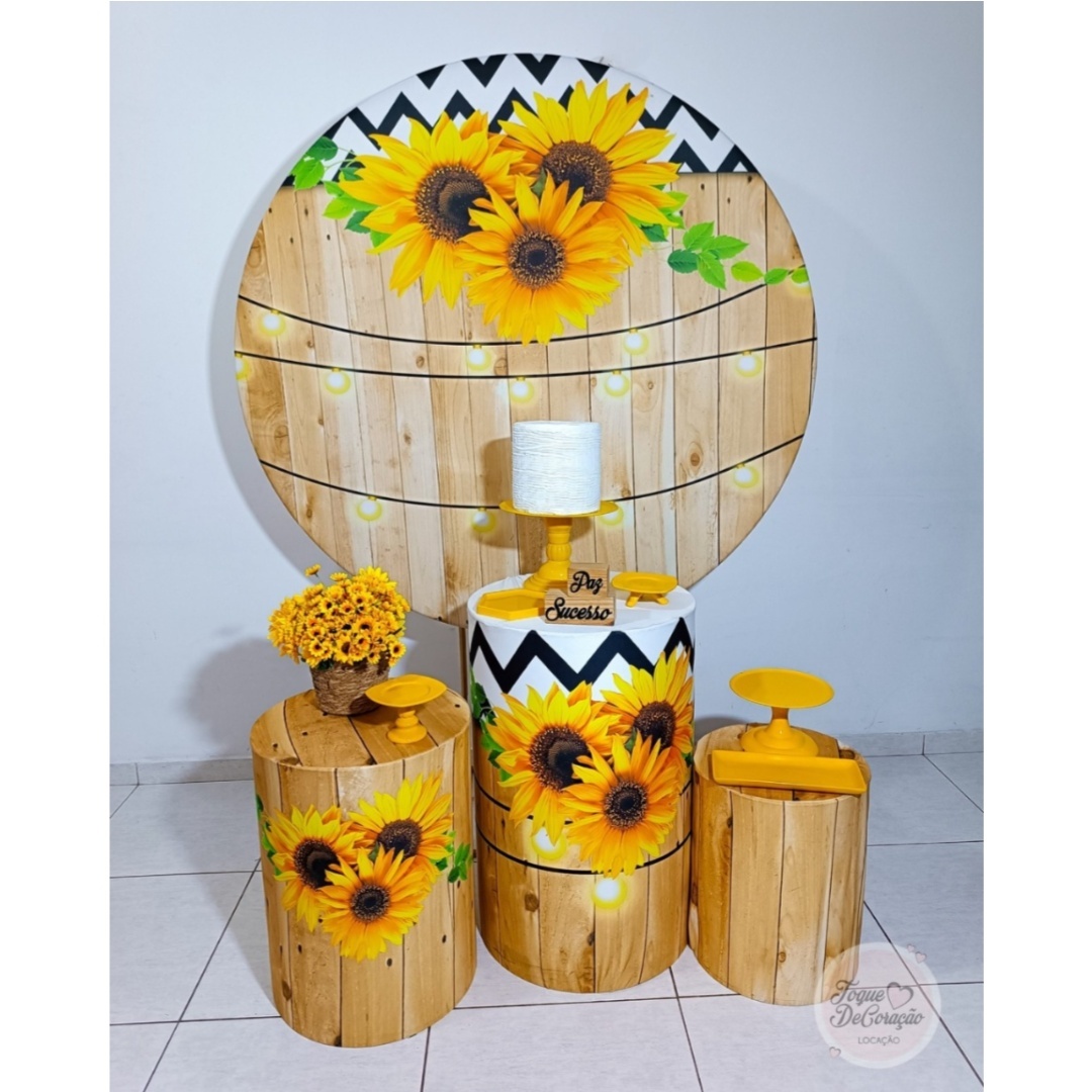 Kit Afeto - Girassol - Toque DeCoração