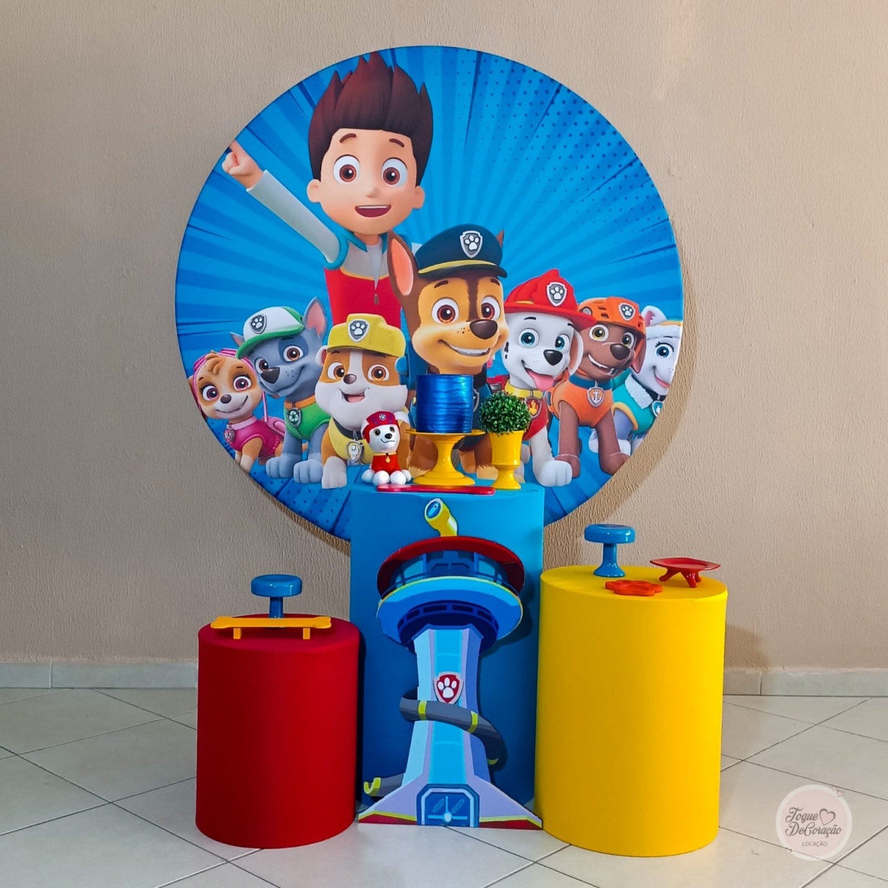 Kit Afeto - Patrulha Canina - Toque DeCoração
