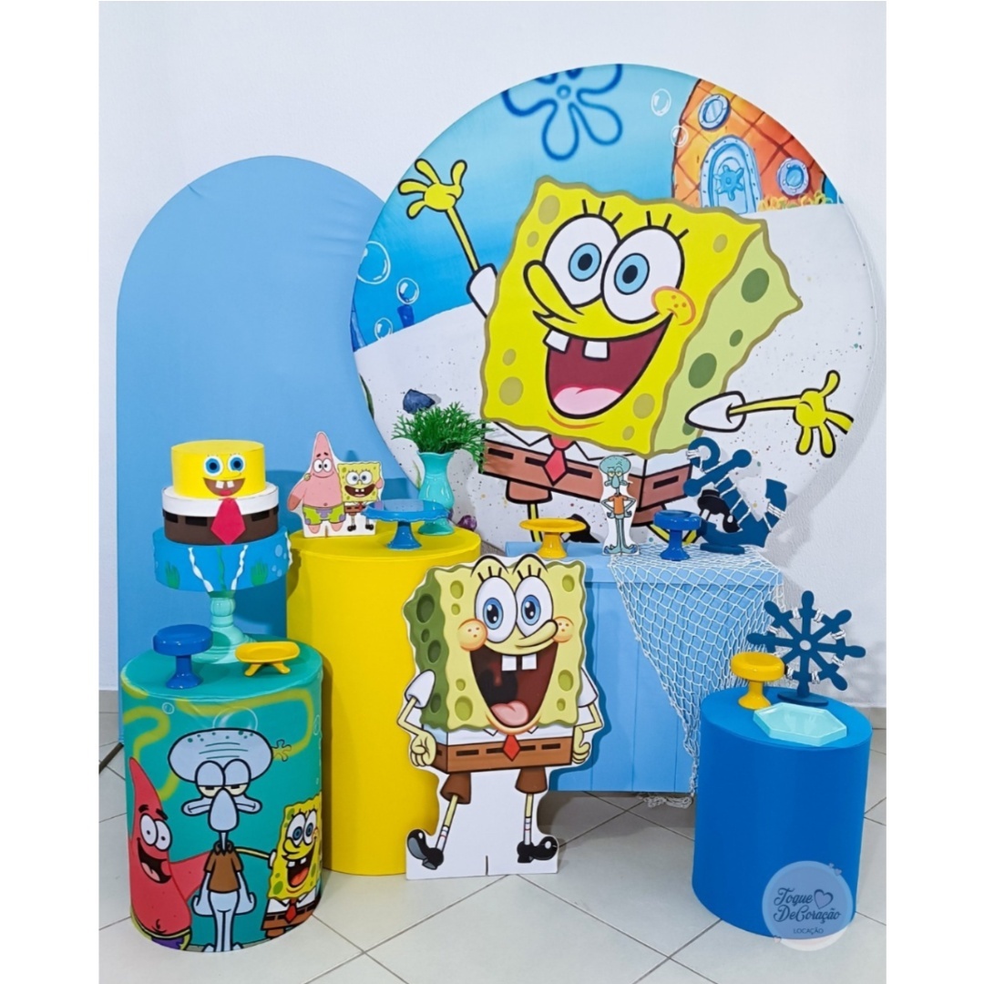 Kit Amor - Bob Esponja - Toque DeCoração