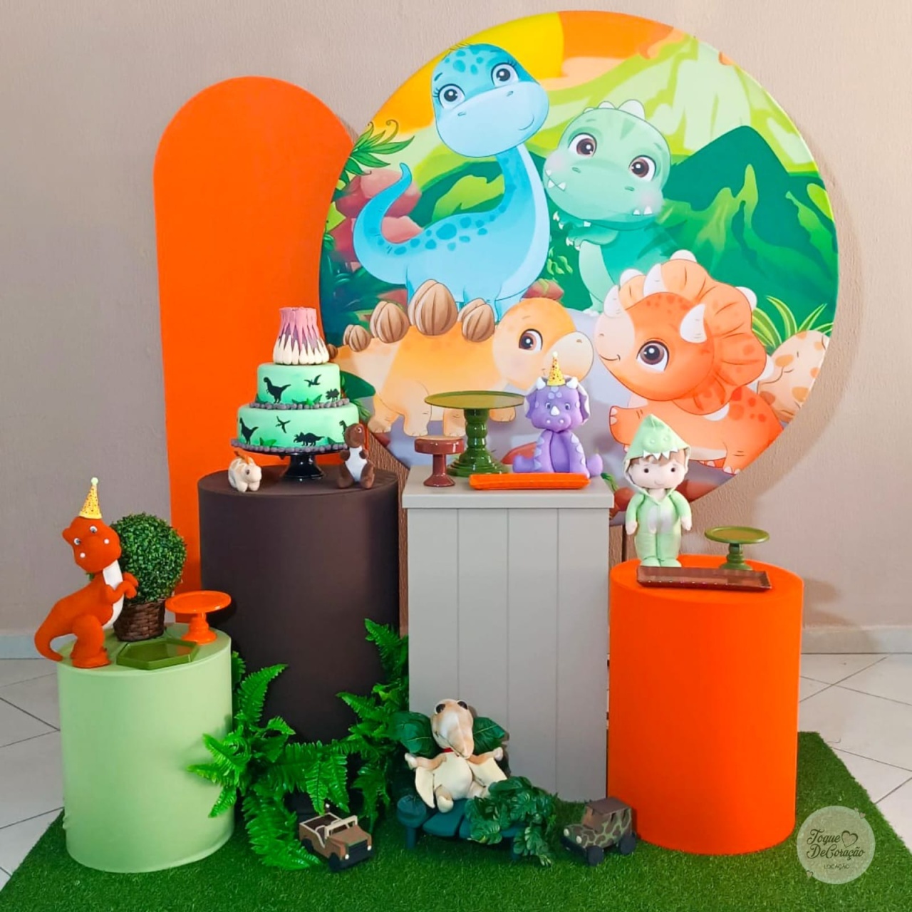 Kit Amor - Dino Baby - Toque DeCoração