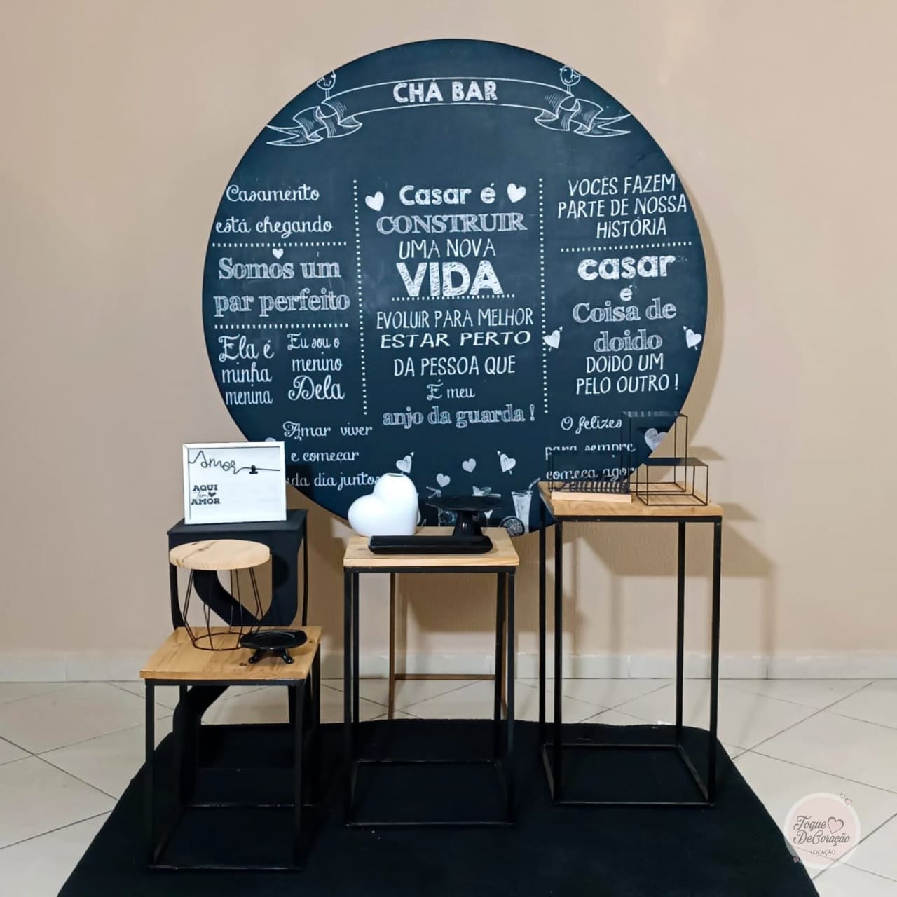 Kit Composição - Chá Bar  - Toque DeCoração