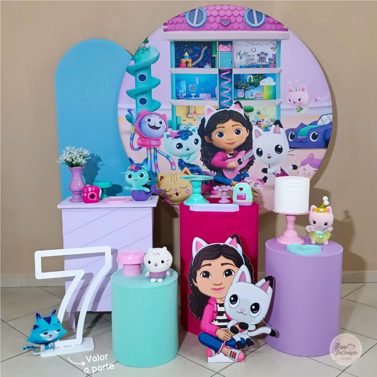 Kit Amor - A Casa Mágica de Gabby - Toque DeCoração