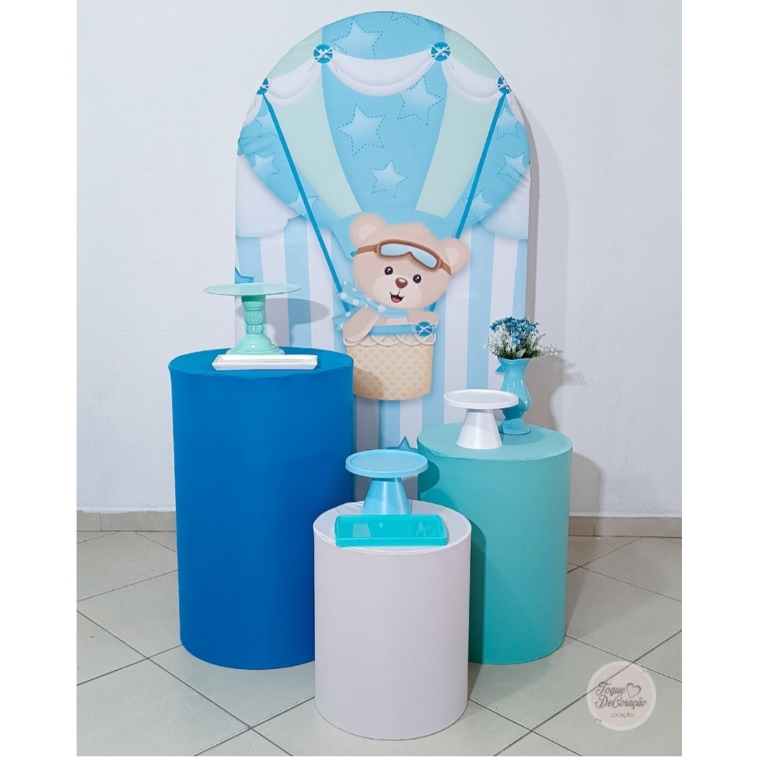 Kit Carinho - Ursinho Baloeiro - Toque DeCoração