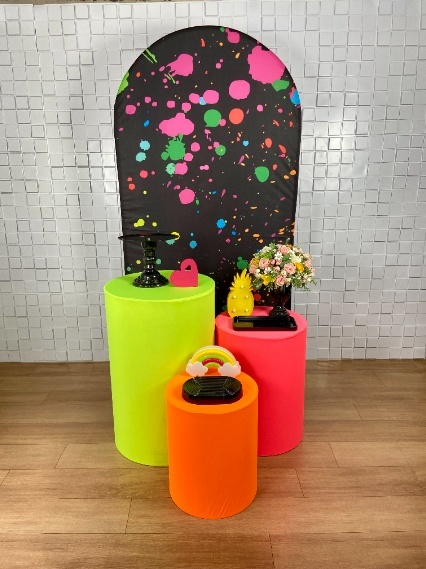 Kit Prata - Neon - CAMILA TONON LOCAÇÕES