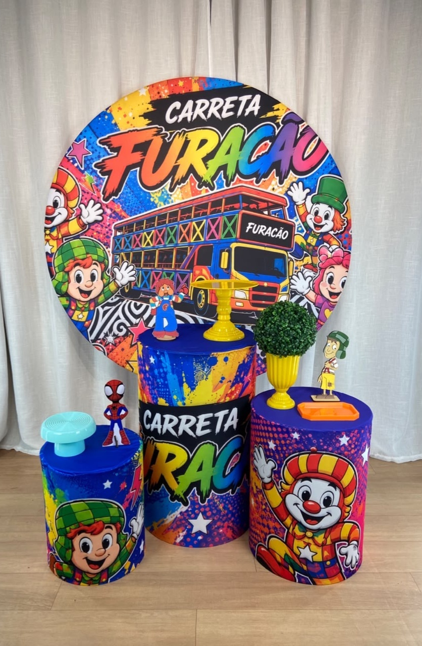 Kit Prata - Carreta Furacão - CAMILA TONON LOCAÇÕES