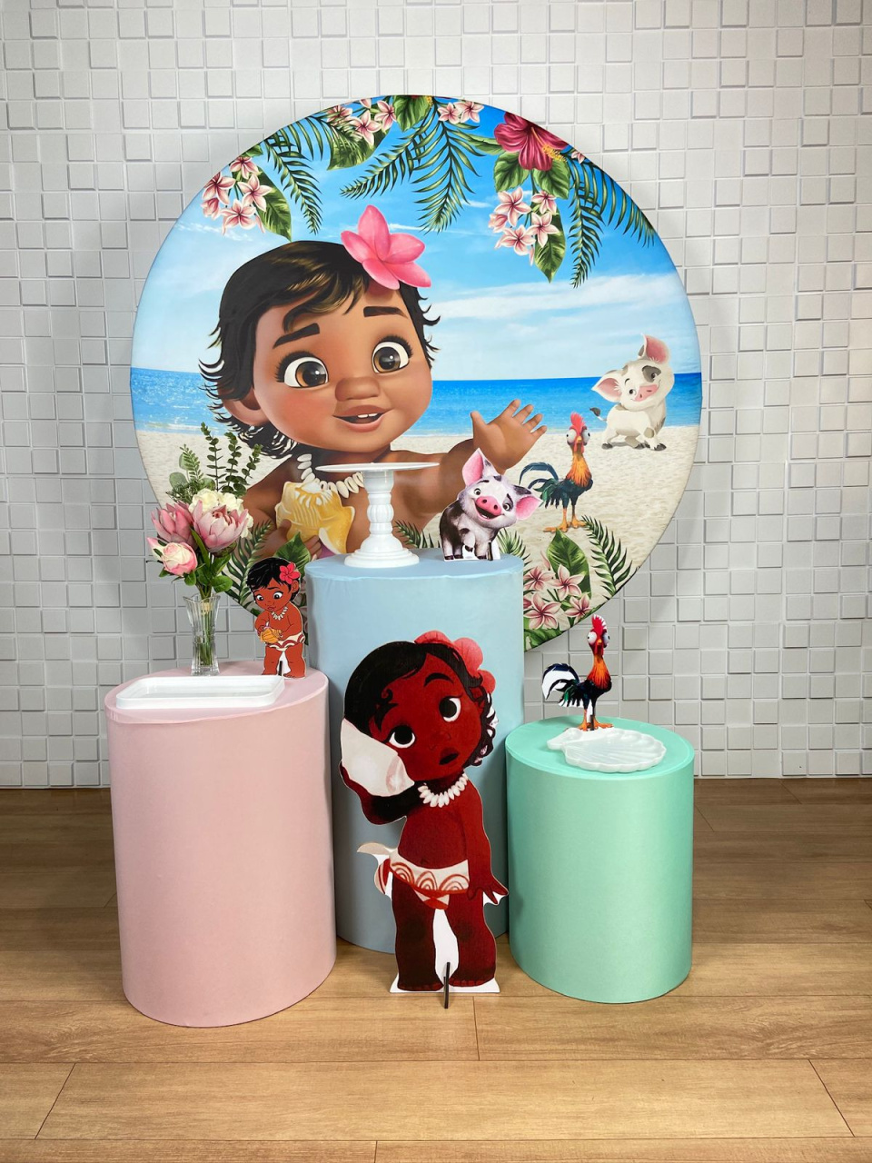 Kit Prata - Moana Baby - CAMILA TONON LOCAÇÕES
