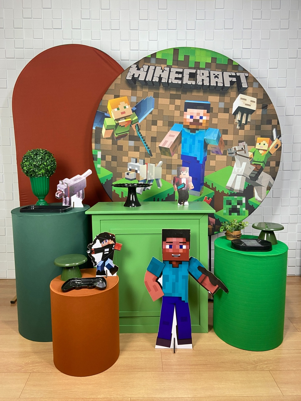 Kit Diamante - Minecraft  - CAMILA TONON LOCAÇÕES