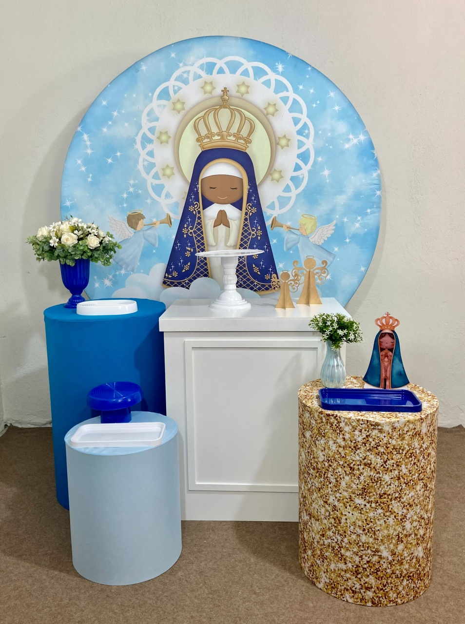 Kit Ouro - Nossa Senhora Aparecida - CAMILA TONON LOCAÇÕES