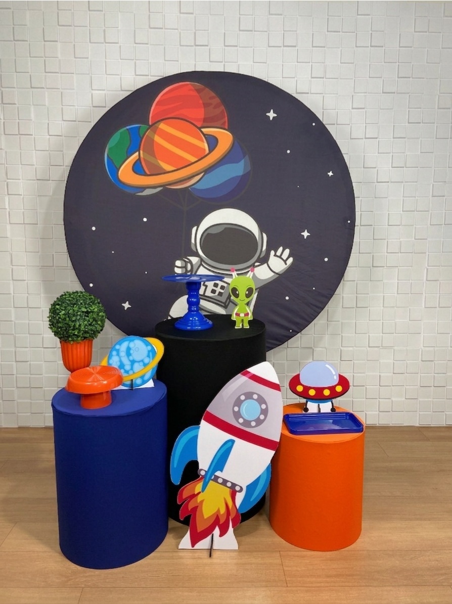 Kit Prata - Astronauta - CAMILA TONON LOCAÇÕES