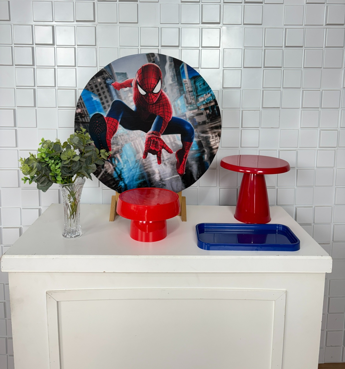 Kit Mini Festa - Homem Aranha - CAMILA TONON LOCAÇÕES