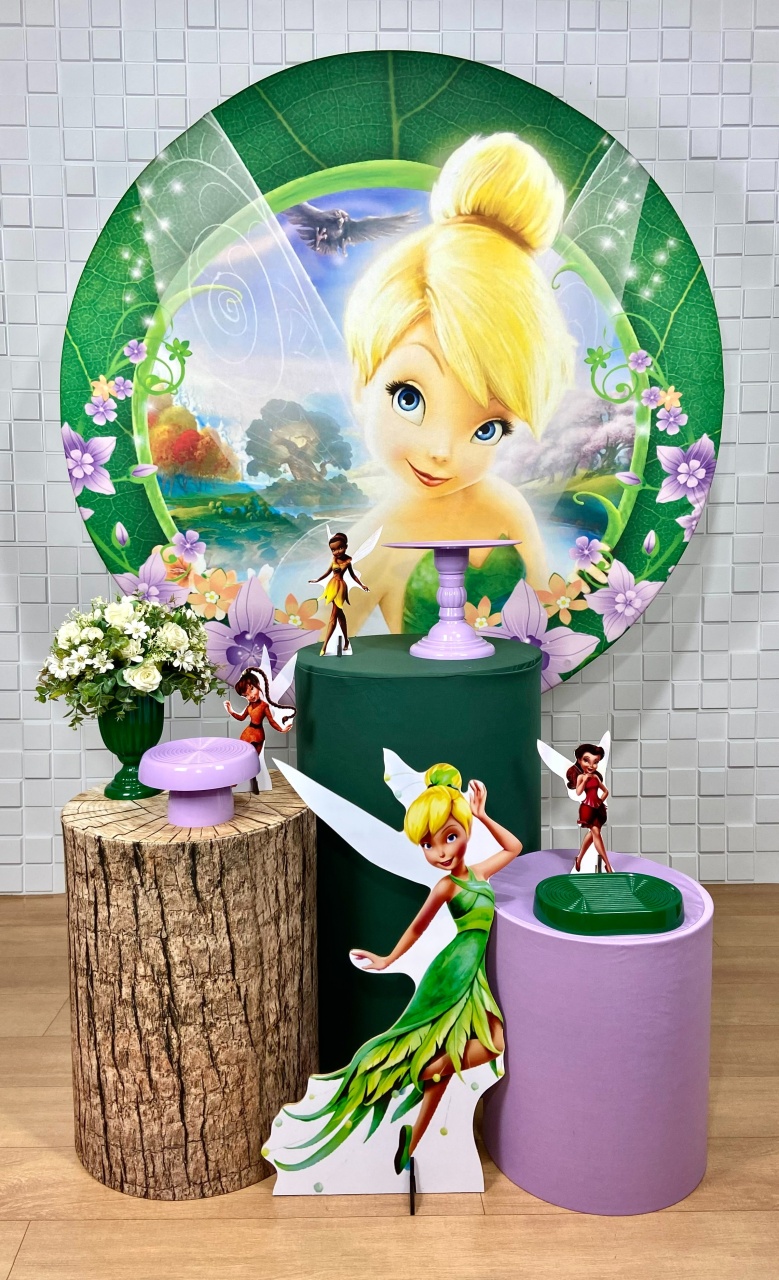 Kit Prata - Tinker Bell - CAMILA TONON LOCAÇÕES